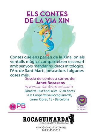 Contacontes: els contes de la Yia Xin | Cooperativa Cultural Rocaguinarda