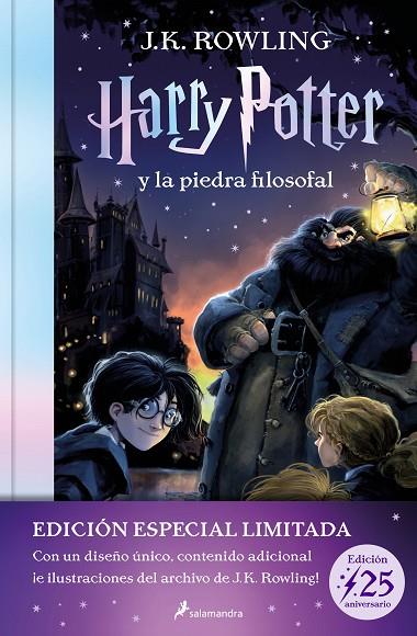 HARRY POTTER Y LA PIEDRA FILOSOFAL (EDICIÓN ESPECIAL LIMITADA POR EL 25º ANIVERS | 9788419275301 | ROWLING, J.K. | Cooperativa Cultural Rocaguinarda