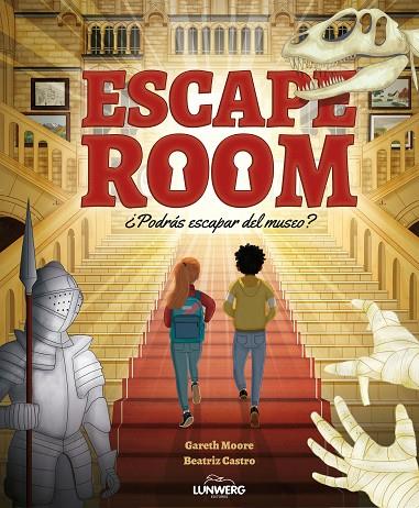 ESCAPE ROOM. ¿PODRÁS ESCAPAR DEL MUSEO? | 9788418260346 | MOORE, GARETH | Cooperativa Cultural Rocaguinarda