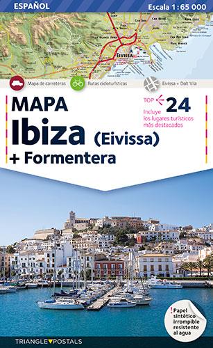 IBIZA + FORMENTERA, MAPA | 9788484783251 | ESTEVE, JOAN/MORENO FARRES, LAIA | Cooperativa Cultural Rocaguinarda