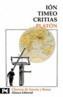 ION, TIMEO, CRITIAS | 9788420656311 | PLATO | Cooperativa Cultural Rocaguinarda