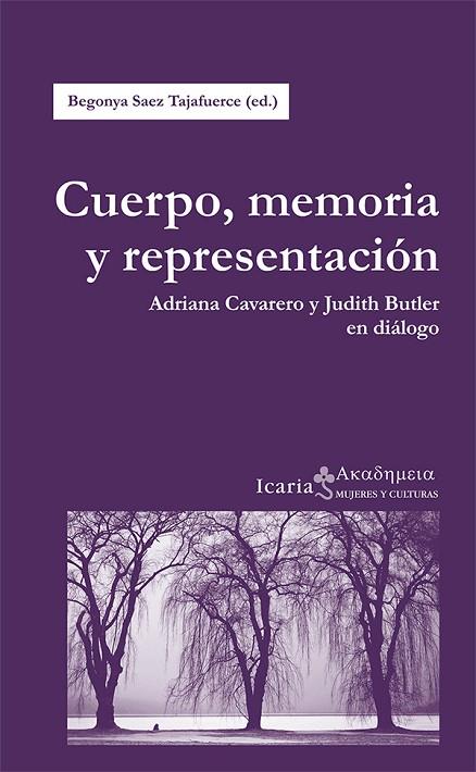 CUERPO, MEMORIA Y REPRESENTACIóN | 9788498885798 | SAEZ TAJAFUERCE, BEGONYA | Cooperativa Cultural Rocaguinarda