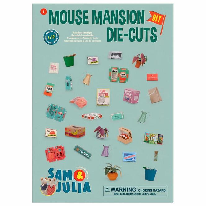 MOUSE MANSION DIE-CUTS - SAM & JULIA | 8720828124451 | AA.VV | Cooperativa Cultural Rocaguinarda