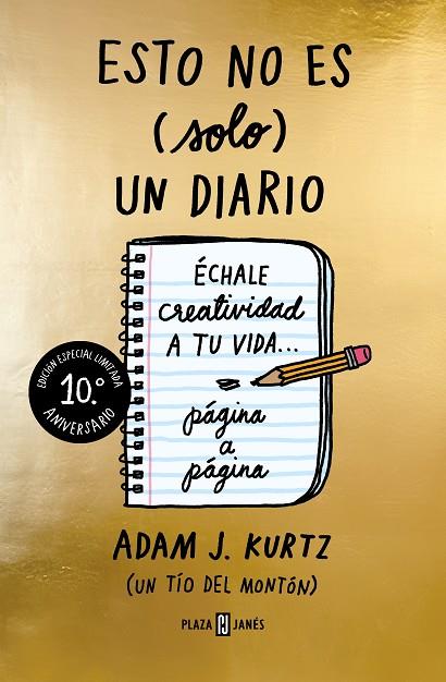 ESTO NO ES (SOLO) UN DIARIO (EDICIÓN 10.º ANIVERSARIO) | 9788401029738 | KURTZ, ADAM J. | Cooperativa Cultural Rocaguinarda