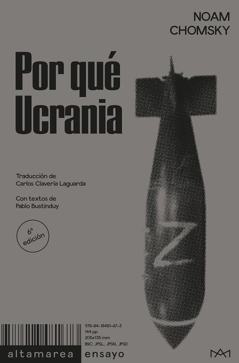 POR QUÉ UCRANIA | 9788418481673 | CHOMSKY, NOAM | Cooperativa Cultural Rocaguinarda