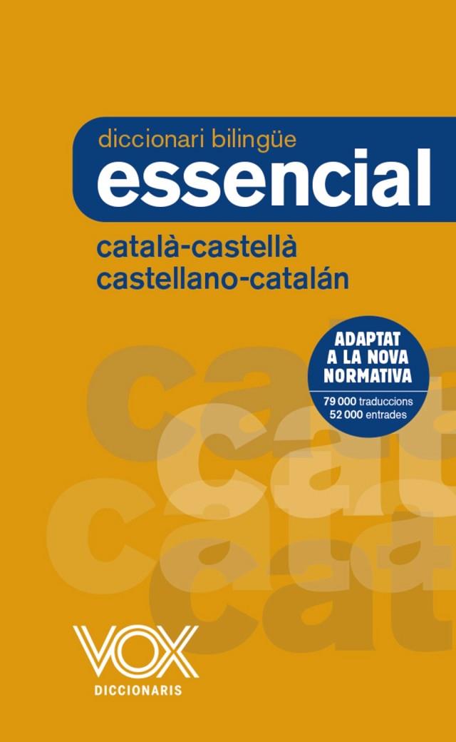 DICCIONARI ESSENCIAL CASTELLANO-CATALÁN / CATALÀ-CASTELLÀ | 9788499742717 | VOX EDITORIAL | Cooperativa Cultural Rocaguinarda