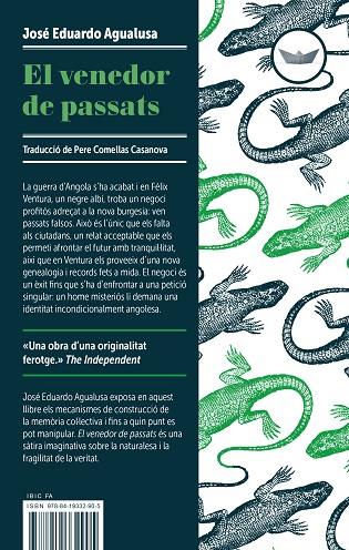 VENEDOR DE PASSATS, EL | 9788419332905 | AGUALUSA, JOSÉ EDUARDO | Cooperativa Cultural Rocaguinarda
