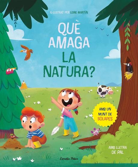 QUÈ AMAGA LA NATURA? LLIBRE AMB SOLAPES | 9788413894652 | MARTÍN RINCÓN, LEIRE | Cooperativa Cultural Rocaguinarda