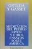 MEDITACION DEL PUEBLO JOVEN Y OTROS ENSAYOS SOBRE | 9788420641119 | ORTEGA Y GASSET, JOSE | Cooperativa Cultural Rocaguinarda