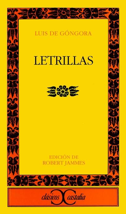 LETRILLAS | 9788470393594 | GONGORA Y ARGOTE, LUIS DE | Cooperativa Cultural Rocaguinarda
