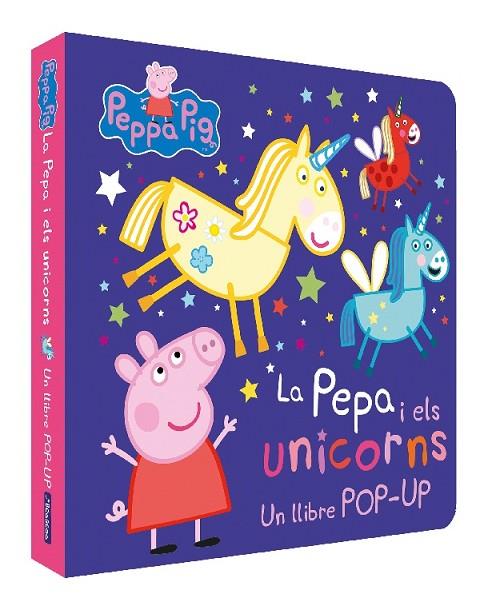 PEPPA PIG. LLIBRE POP-UP - LA PEPA I ELS UNICORNS | 9788448860912 | HASBRO/EONE | Cooperativa Cultural Rocaguinarda