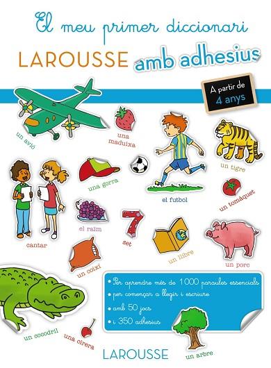 MEU PRIMER DICCIONARI AMB ADHESIUS, EL | 9788416368327 | LAROUSSE EDITORIAL | Cooperativa Cultural Rocaguinarda