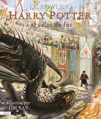 HARRY POTTER I EL CALZE DE FOC (EDICIÓ IL·LUSTRADA) | 9788417016913 | ROWLING, J.K. | Cooperativa Cultural Rocaguinarda