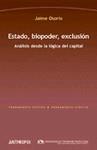 ESTADO, BIOPODER, EXCLUSION | 9788415260400 | JAIME OSORIO | Cooperativa Cultural Rocaguinarda