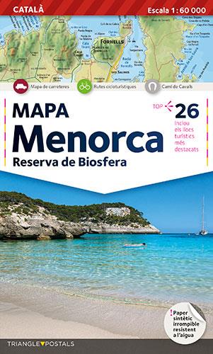 MENORCA, MAPA | 9788484780755 | VARIOS AUTORES | Cooperativa Cultural Rocaguinarda