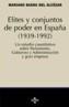 ELITES Y CONJUNTOS DE PODER EN ESPAÑA | 9788430933648 | BAENA DEL ALCAZAR, MARIAN | Cooperativa Cultural Rocaguinarda