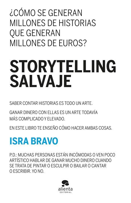 STORYTELLING SALVAJE | 9788413442983 | BRAVO, ISRA | Cooperativa Cultural Rocaguinarda