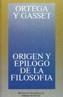 ORIGEN Y EPILOGO DE LA FILOSOFIA Y OTROS ENSAYOS | 9788420641126 | ORTEGA Y GASSET, JOSE | Cooperativa Cultural Rocaguinarda