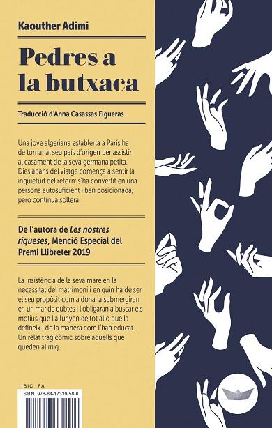 PEDRES A LA BUTXACA | 9788417339586 | ADIMI, KAOUTHER | Cooperativa Cultural Rocaguinarda