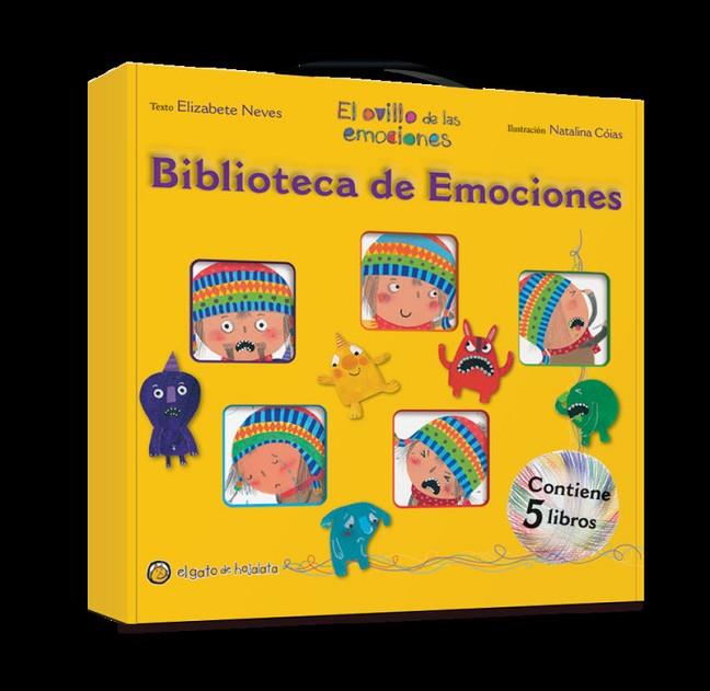 BIBLIOTECA DE EMOCIONES (MALETÍN + 5 LIBROS) | 9786313073320 | AA.VV. | Cooperativa Cultural Rocaguinarda