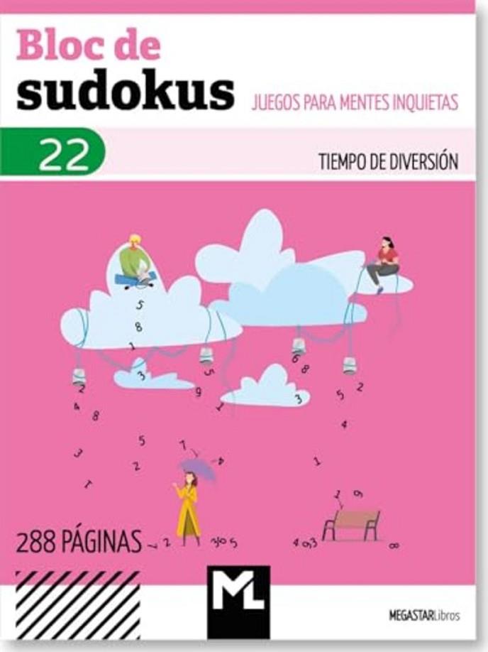BLOC DE SUDOKUS 22 | 9789493482098 | AA.VV. | Cooperativa Cultural Rocaguinarda