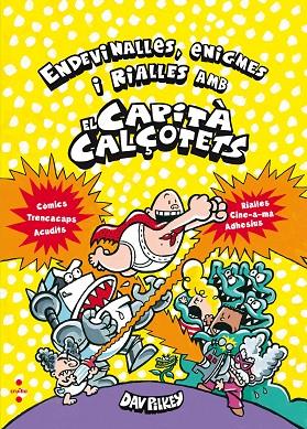 ENDEVINALLES,ENIGMES I RIALLES AMB EL CAPITÀ CALÇOTETS | 9788466143226 | PILKEY, DAV | Cooperativa Cultural Rocaguinarda