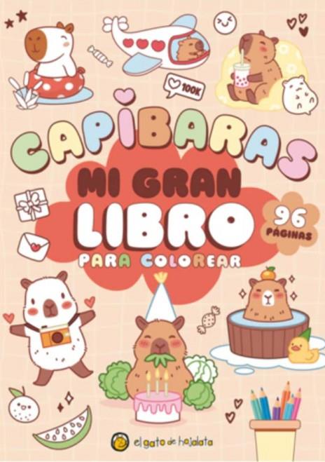 CAPIBARAS ("MI GRAN LIBRO PARA COLOREAR") | 9786313073559 | AA.VV. | Cooperativa Cultural Rocaguinarda