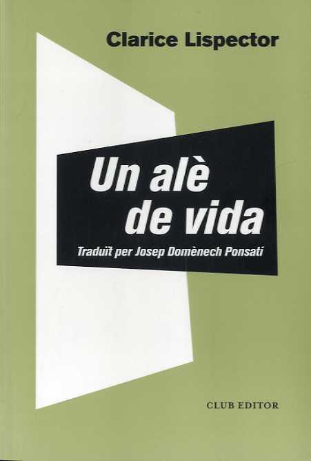 ALÈ DE VIDA, UN | 9788473293044 | Cooperativa Cultural Rocaguinarda