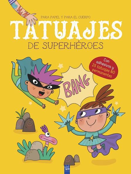 TATUAJES DE SUPERHÉROES | 9788408219170 | YOYO | Cooperativa Cultural Rocaguinarda