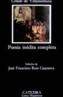 POESIA INEDITA COMPLETA | 9788437612645 | VILLAMEDIANA, CONDE DE | Cooperativa Cultural Rocaguinarda