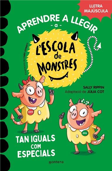 APRENDRE A LLEGIR A L'ESCOLA DE MONSTRES 3. TAN IGUALS COM ESPECIALS | 9788419085368 | RIPPIN, SALLY/COT, JÚLIA | Cooperativa Cultural Rocaguinarda