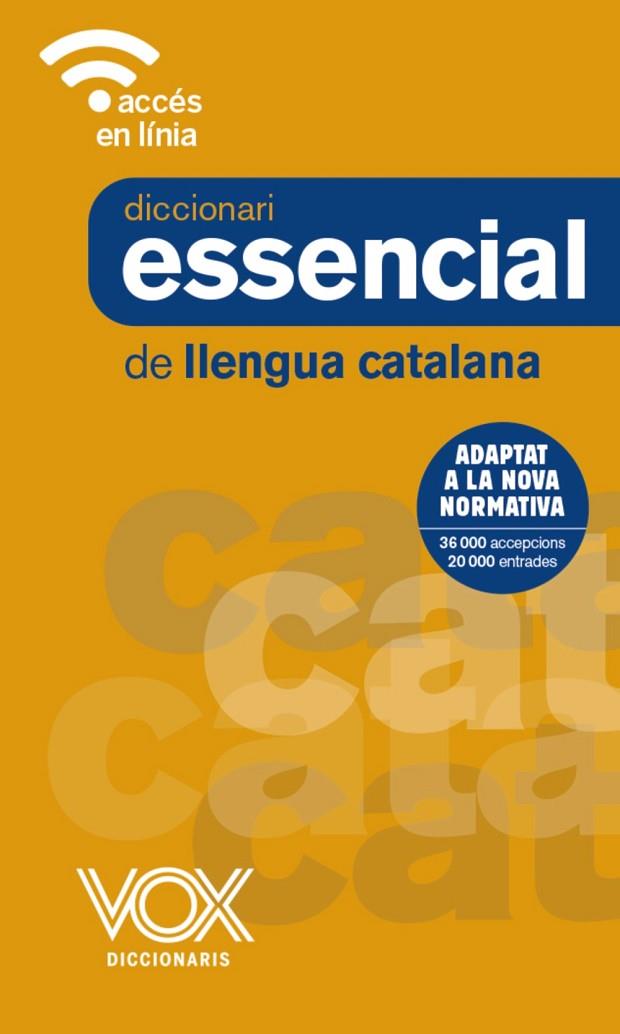 DICCIONARI ESSENCIAL DE LLENGUA CATALANA | 9788499742861 | VOX EDITORIAL | Cooperativa Cultural Rocaguinarda