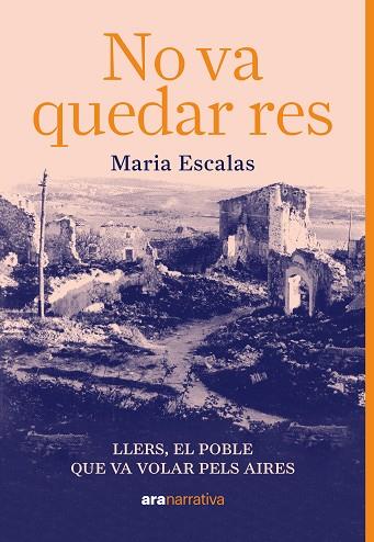 NO VA QUEDAR RES | 9788411731126 | ESCALAS BERNAT, MARIA | Cooperativa Cultural Rocaguinarda