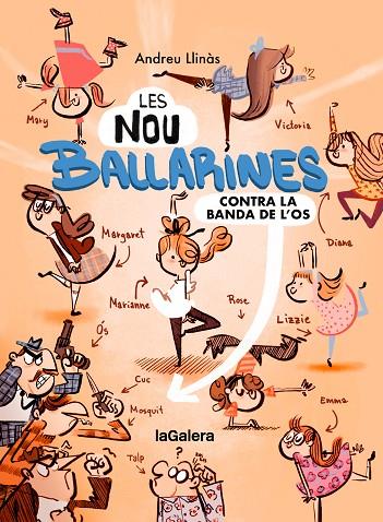NOU BALLARINES, LES 1. CONTRA LA BANDA DE L'OS | 9788424674465 | LLINÀS DURAN, ANDREU | Cooperativa Cultural Rocaguinarda