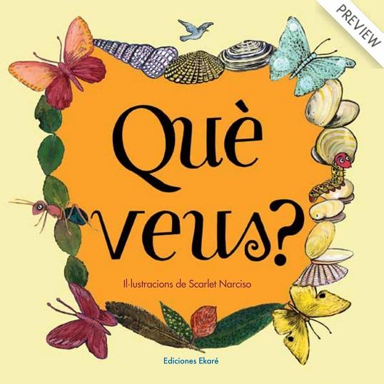 QUÈ VEUS? | 9788412372885 | NARCISO, SCARLET | Cooperativa Cultural Rocaguinarda