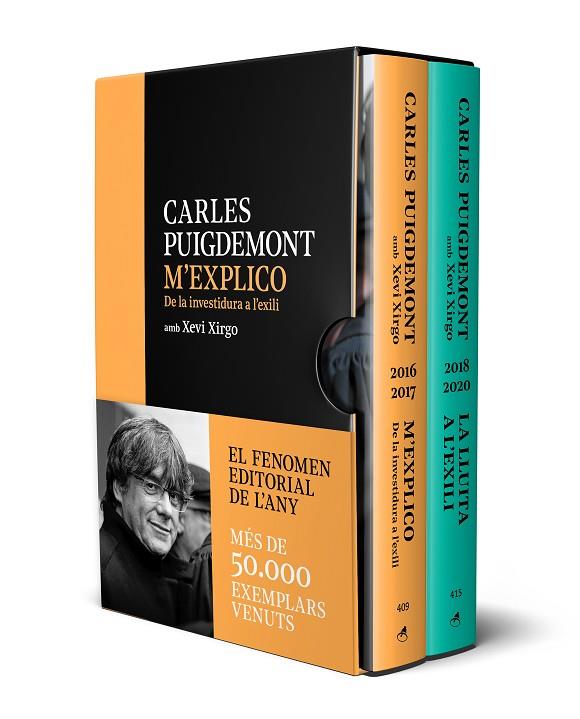 M'EXPLICO I LA LLUITA A L'EXILI (EDICIÓ PACK) | 9788418226243 | PUIGDEMONT, CARLES | Cooperativa Cultural Rocaguinarda