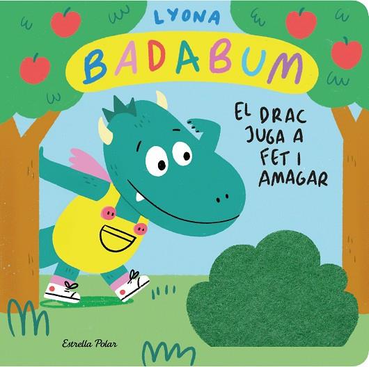 BADABUM. EL DRAC JUGA A FET I AMAGAR. LLIBRE AMB SOLAPES DE ROBA | 9788413896489 | LYONA | Cooperativa Cultural Rocaguinarda