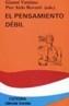 PENSAMIENTO DEBIL, EL | 9788437607399 | ROVATTI, P.A | Cooperativa Cultural Rocaguinarda