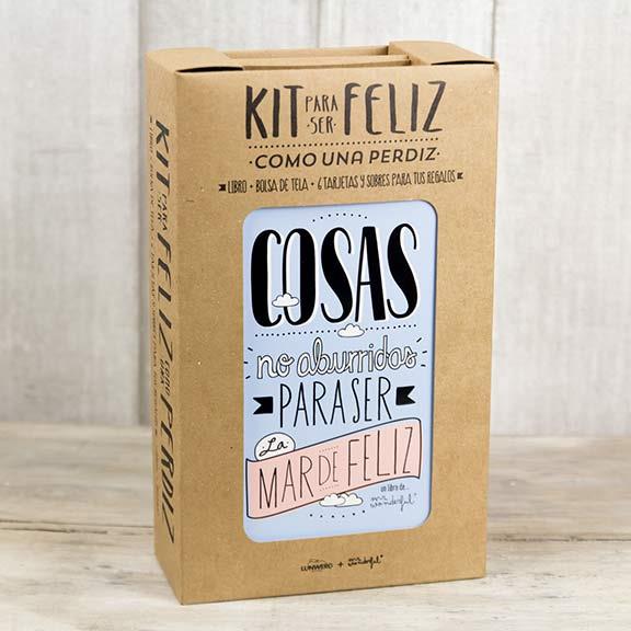 KIT PARA SER FELIZ COMO UNA PERDIZ | 9788415888291 | MR. WONDERFUL | Cooperativa Cultural Rocaguinarda