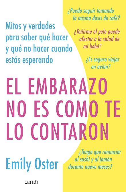 EMBARAZO NO ES COMO TE LO CONTARON, EL | 9788408267218 | OSTER, EMILY | Cooperativa Cultural Rocaguinarda