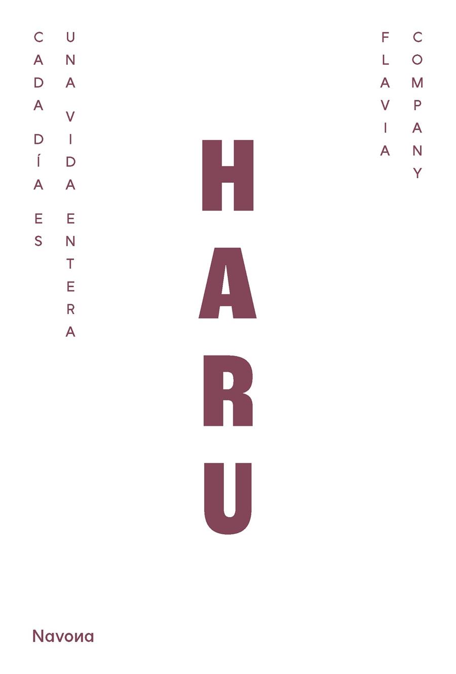 HARU (CAST) | 9788410180161 | COMPANY, FLAVIA | Cooperativa Cultural Rocaguinarda