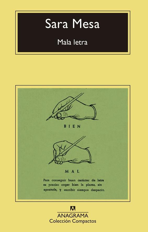 MALA LETRA | 9788433960580 | MESA, SARA | Cooperativa Cultural Rocaguinarda