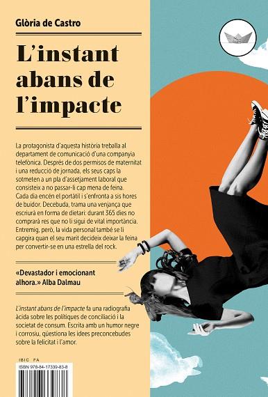 INSTANT ABANS DE L'IMPACTE, L' | 9788417339838 | DE CASTRO, GLÒRIA | Cooperativa Cultural Rocaguinarda