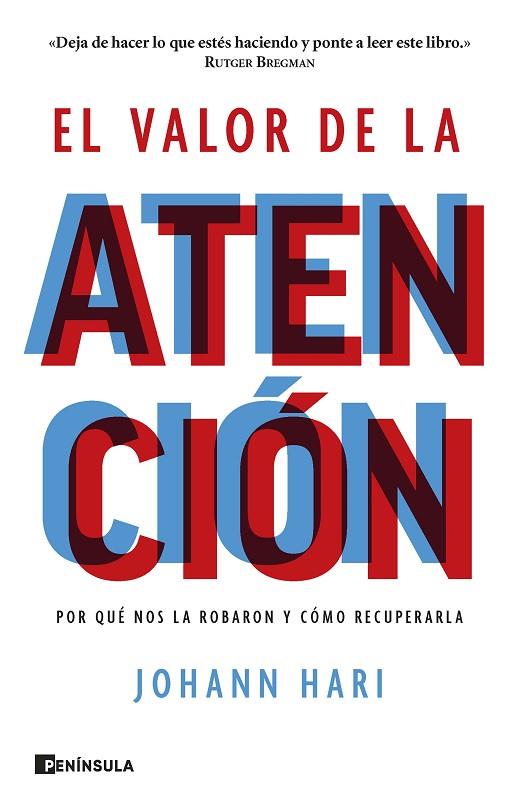 VALOR DE LA ATENCIÓN, EL | 9788411001298 | HARI, JOHANN | Cooperativa Cultural Rocaguinarda