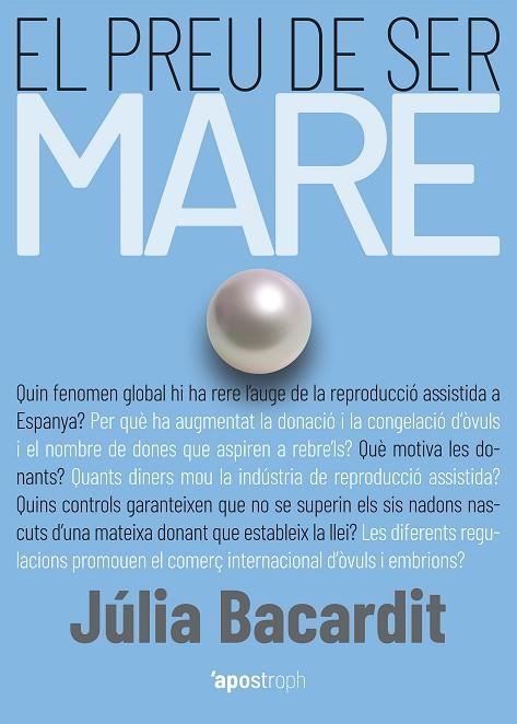 PREU DE SER MARE, EL | 9788412200584 | BACARDIT, JÚLIA | Cooperativa Cultural Rocaguinarda
