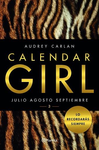 CALENDAR GIRL 3 | 9788408159636 | AUDREY CARLAN | Cooperativa Cultural Rocaguinarda