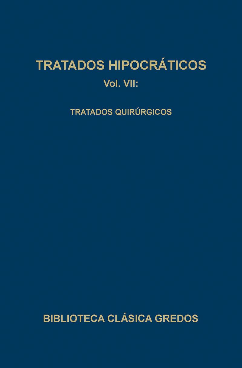 TRATADOS HIPOCRATICOS, VOL. VII | 9788424916107 | HIPOCRATES | Cooperativa Cultural Rocaguinarda