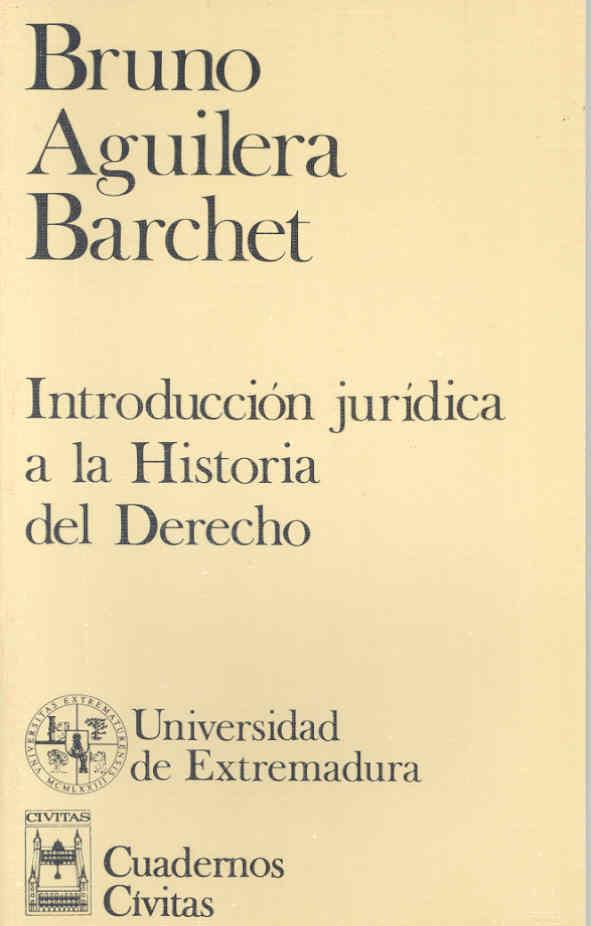 INTRODUCCION JURIDIC | 9788447003341 | AGUILERA BARCHET, BRUNO | Cooperativa Cultural Rocaguinarda