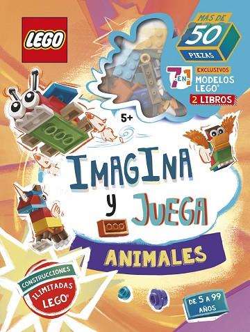 LEGO ICONIC. IMAGINA Y JUEGA. ANIMALES | 9788408252986 | LEGO | Cooperativa Cultural Rocaguinarda