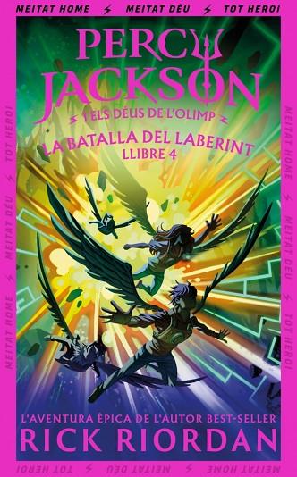 BATALLA DEL LABERINT, LA (PERCY JACKSON I ELS DÉUS DE L'OLIMP 4) | 9788419868978 | RIORDAN, RICK | Cooperativa Cultural Rocaguinarda